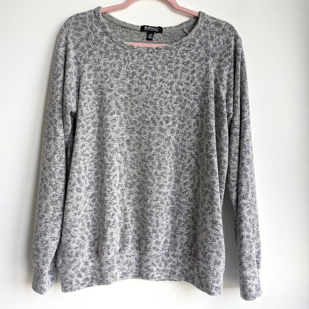 Buffalo David Britton soft Cheetah Sweater